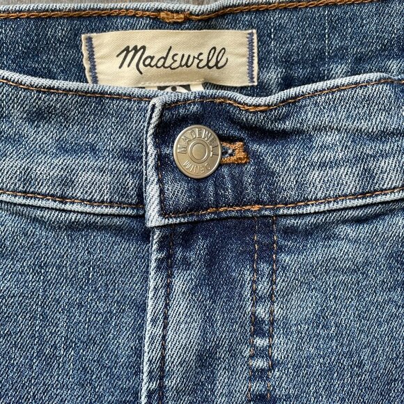 Madewell Selvedge The Mid-Rise Perfect Vintage Jean Women 31 Straight Leg NWOT - Picture 10 of 16